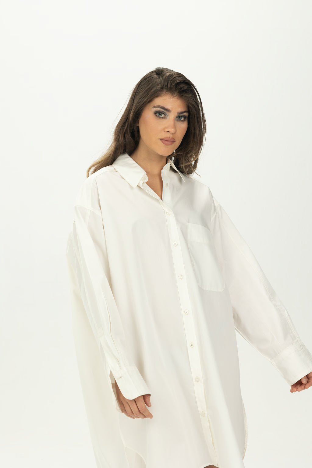 Off-White Relaxed Oversized Shirt