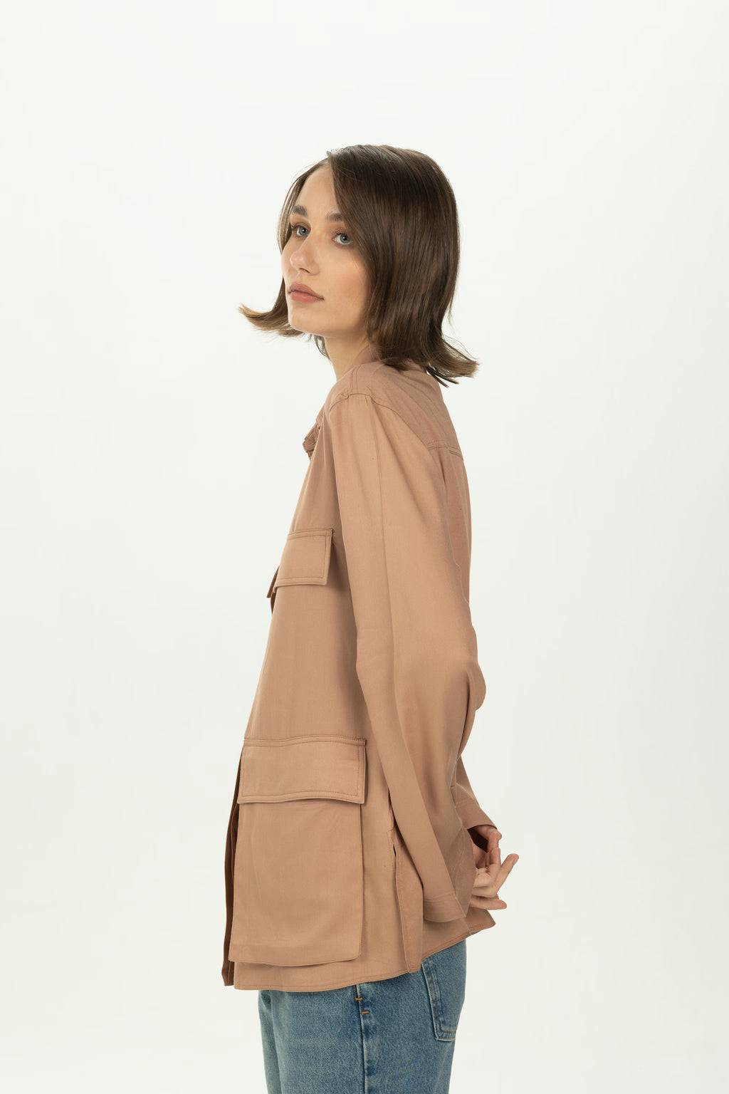 Havana Boxy Pocket Overshirt