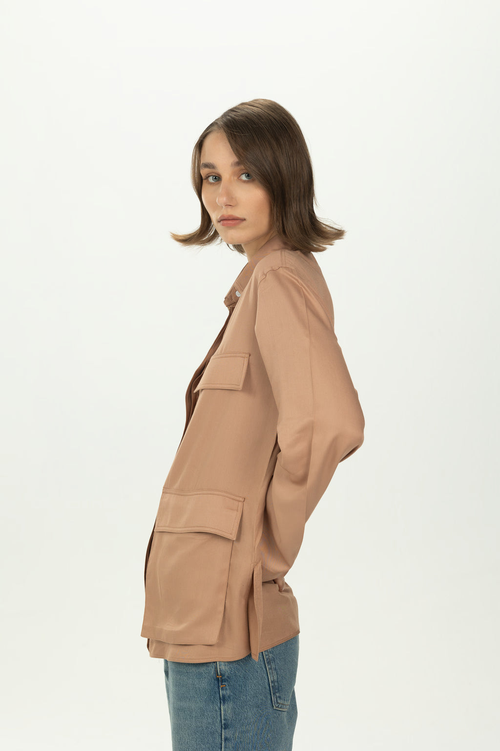 Havana Boxy Pocket Overshirt